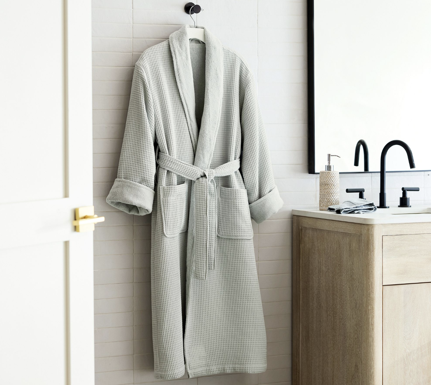 Waffle Weave Resort Robe